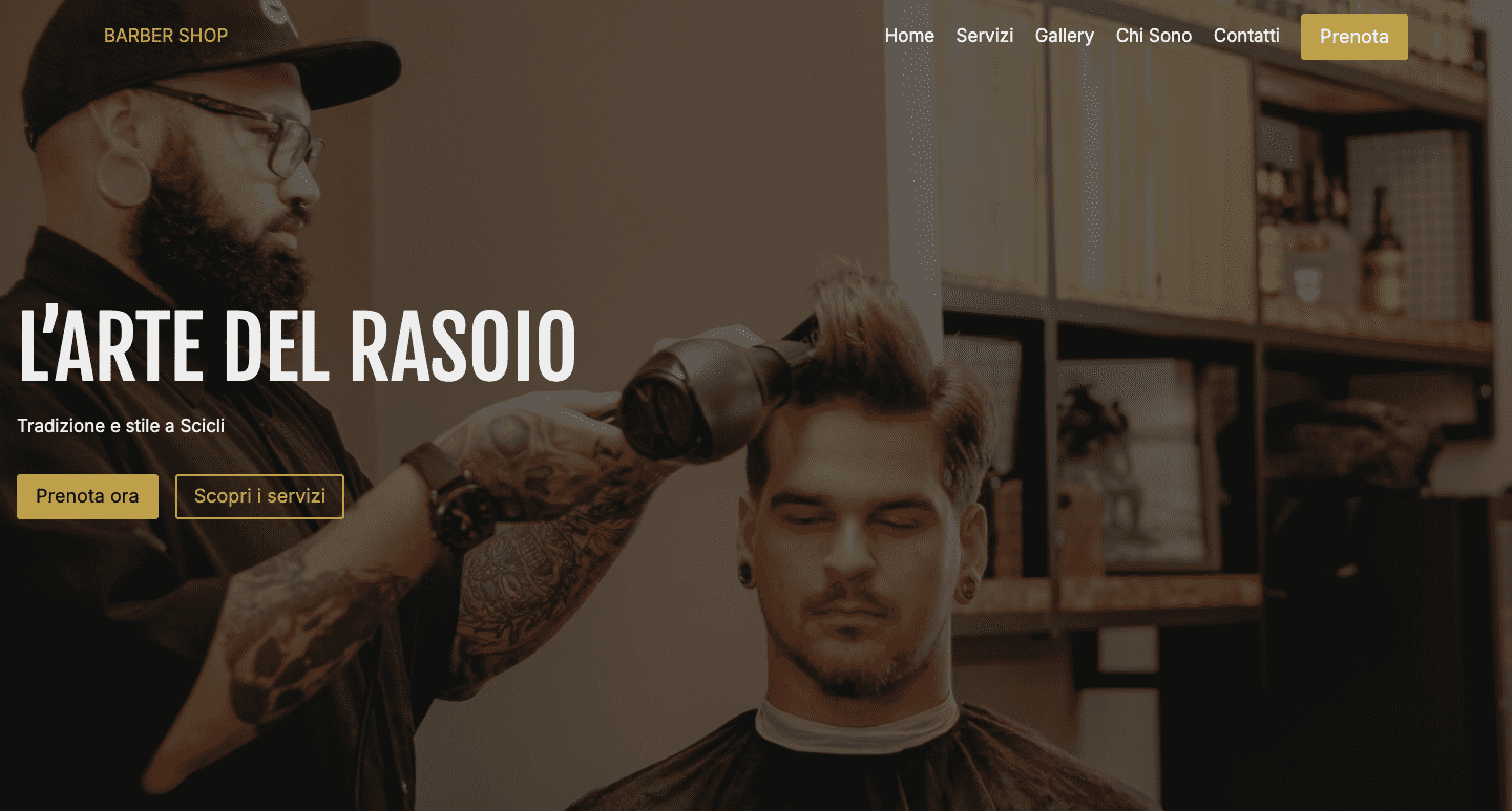 Barber desktop